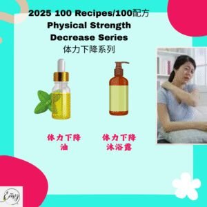 2025 100配方 体力下降系列 Fatigue Syndrome Series