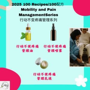 2025 100配方 行动不便疼痛管理系列 Mobility-Related Pain Management Series